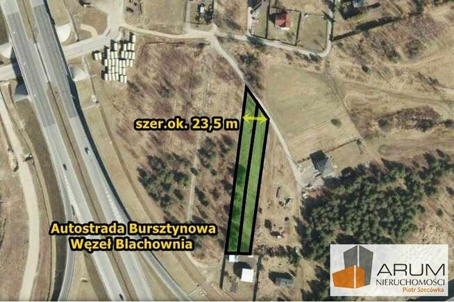 Działka budowlana Wyrazów gm. Blachownia