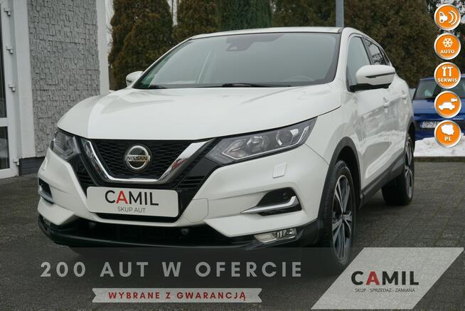 Nissan Qashqai w bogatej opcji wyposażenia, rok gwarancji w cenie,