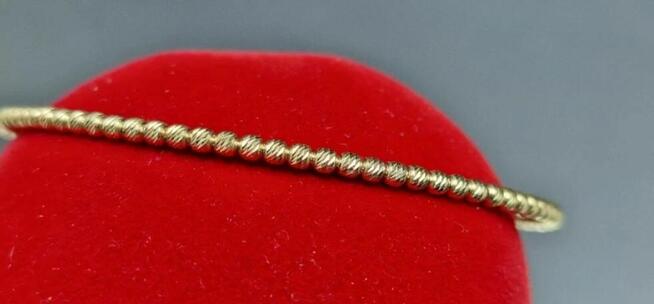 Złota bransoletka P.585