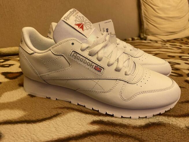 PROMOCJA!Nowe!Reebok Classic sneakersy skórzane ,rozmiar 43.