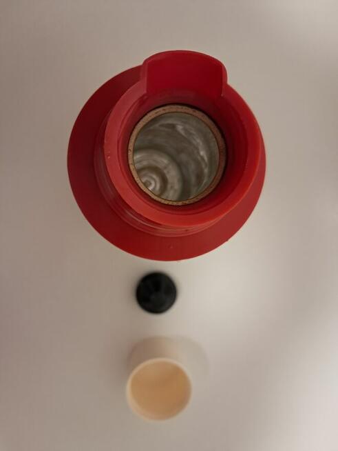 Termos czerwony 1000 ml, Vintage, do sprzedania