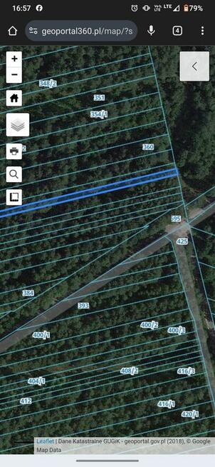 sprzedam dwie działki leśne świętokrzyskie przyłogi