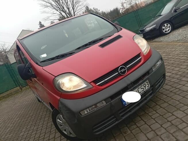 OPEL/VIVARO/LONG/1.9/DIESEL/6-OSÓB/ŁADNY/ZAREJESTR/