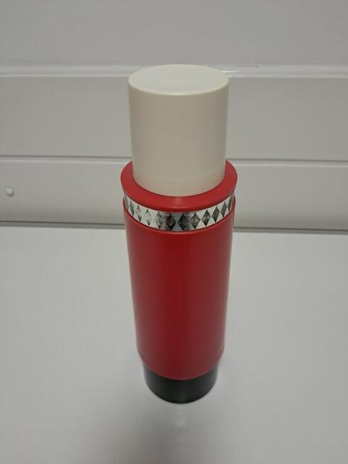 Termos czerwony 1000 ml, Vintage, do sprzedania