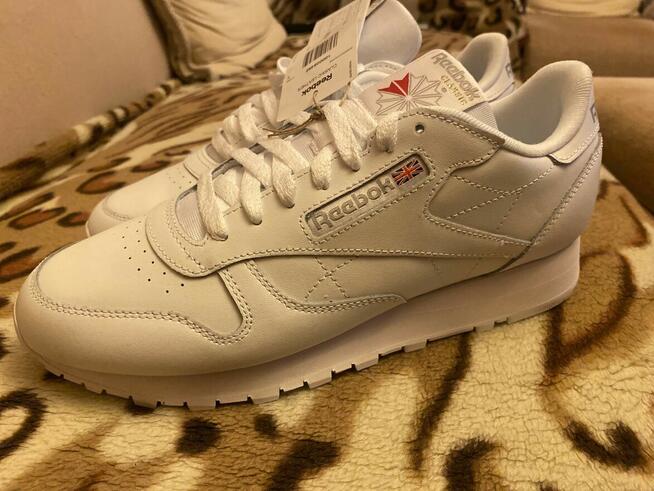 PROMOCJA!Nowe!Reebok Classic sneakersy skórzane ,rozmiar 43.