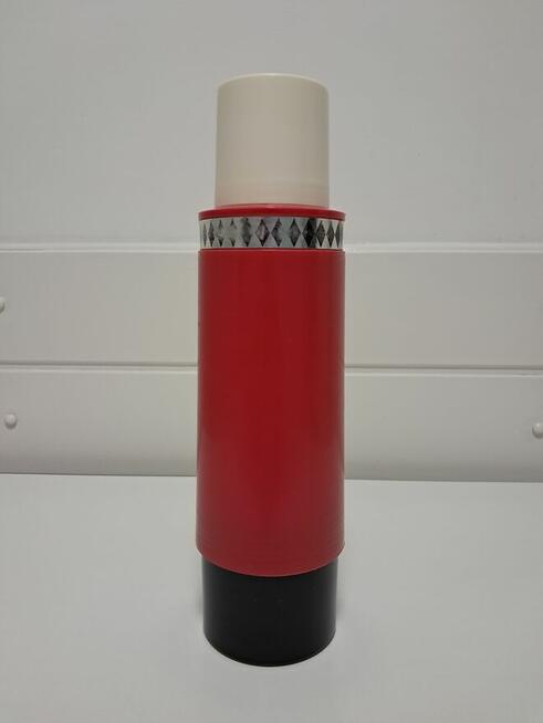 Termos czerwony 1000 ml, Vintage, do sprzedania