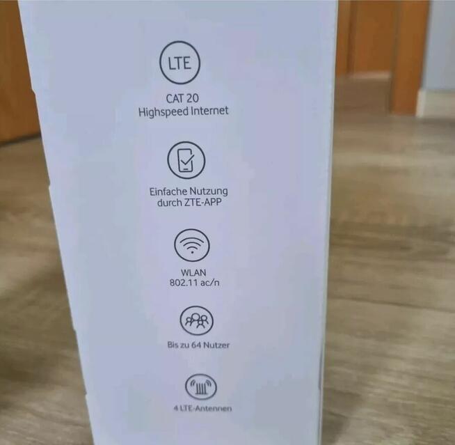 HUAWEI ruter 4G LTE 300Mb internet mobilny router monitoring