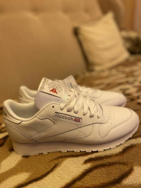 PROMOCJA!Nowe!Reebok Classic sneakersy skórzane ,rozmiar 43.