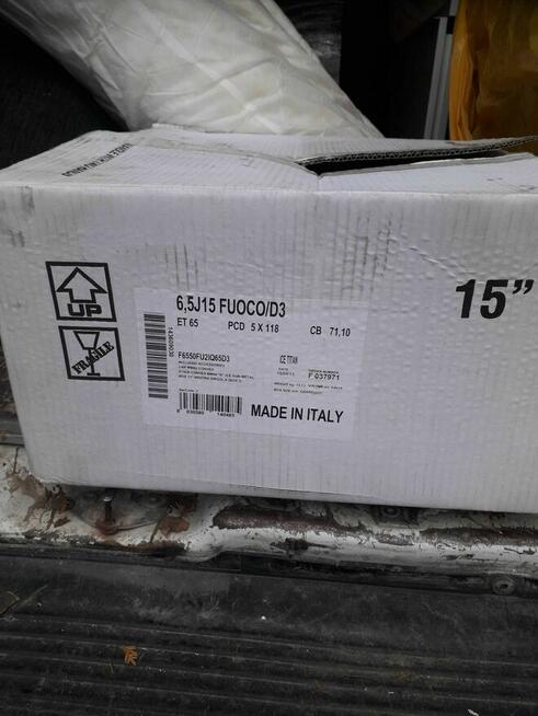 Felgi stalowe 15Fiat ducato 4szt.