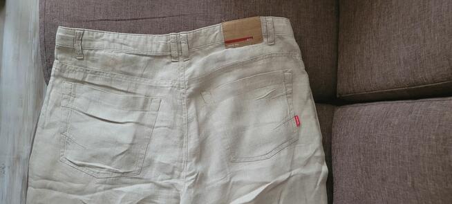 Spodnie Lniane 100 % Len rozmiar 34/34.