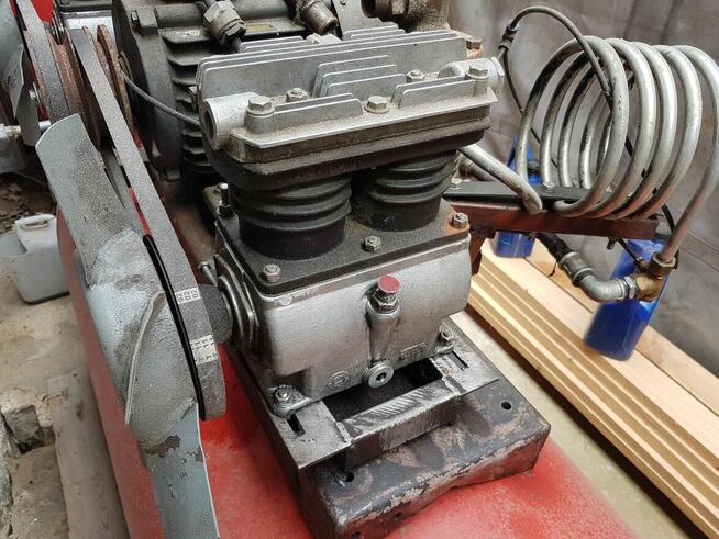 Kompresor 400l Polmo 2szt Sprężarka Polska Silnik 5,5KW