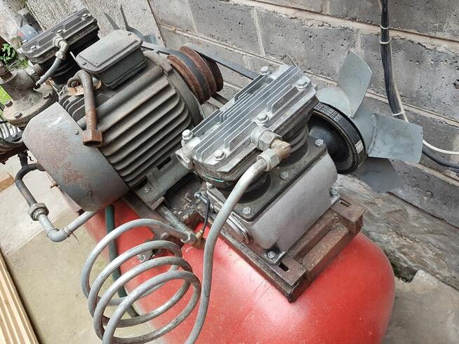 Kompresor 400l Polmo 2szt Sprężarka Polska Silnik 5,5KW