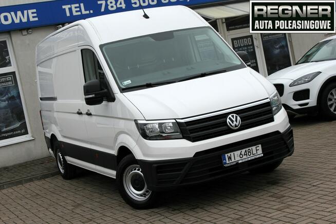 Volkswagen Crafter SalonPL FV23% 140KM (11.3 m3) L2H2 1WŁ Bluetooth Gwarancja 94227-netto