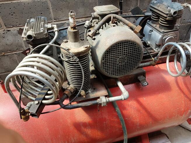 Kompresor 400l Polmo 2szt Sprężarka Polska Silnik 5,5KW