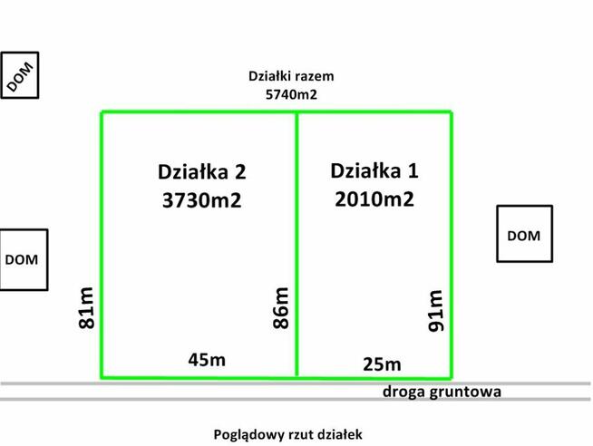 Działka, Kielnarowa/Tyczyn, 5740m2