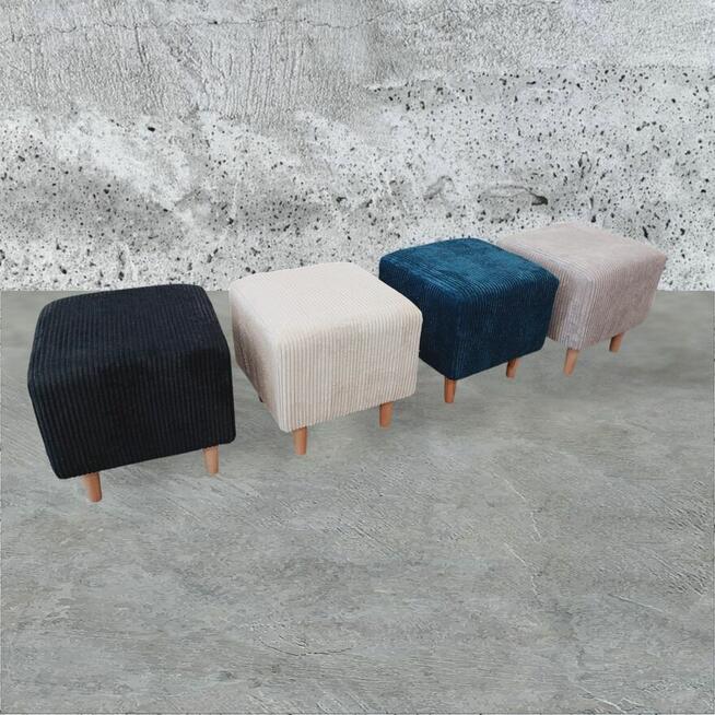 Pufa prążek nowa cena za 2 sztuki