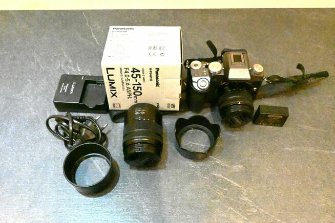 Aparat bezusterkowy Panasonic G7 z dodatkowym akumulatorem