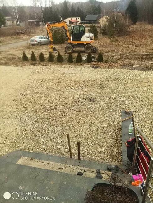 Prace ziemne, drogowe