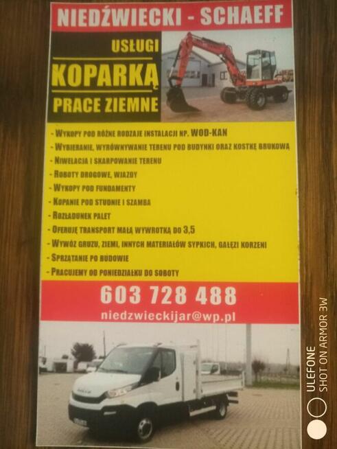 Prace ziemne, drogowe