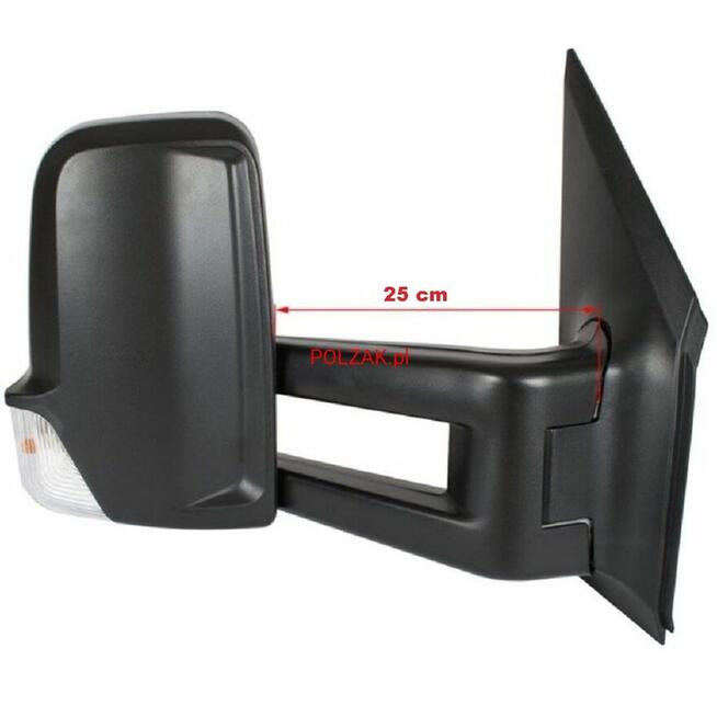 Lusterko Prawe Długie Elek Mercedes Sprinter Crafter 2006-17