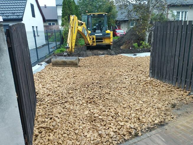 Usługi koparko ładowarką