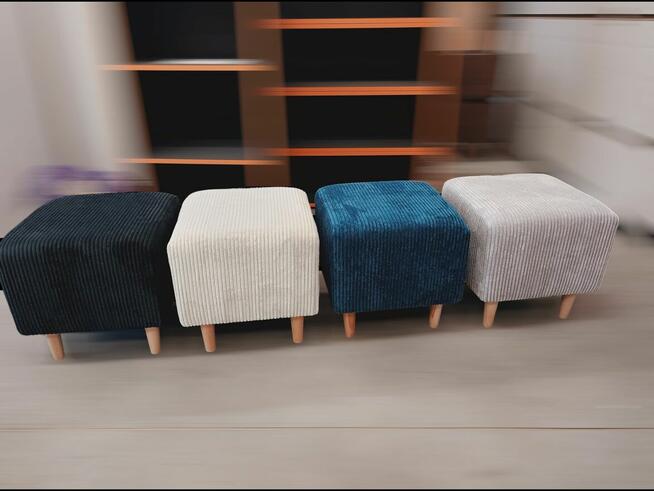 Pufa prążek nowa cena za 2 sztuki