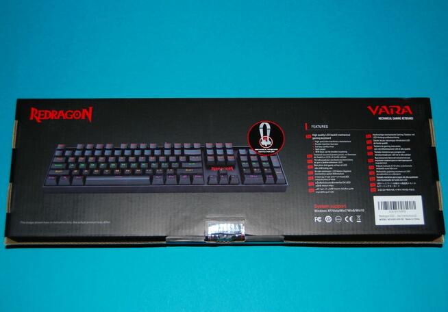 Klawiatura Mechaniczna Gamingowa REDRAGON K551-KR-DE