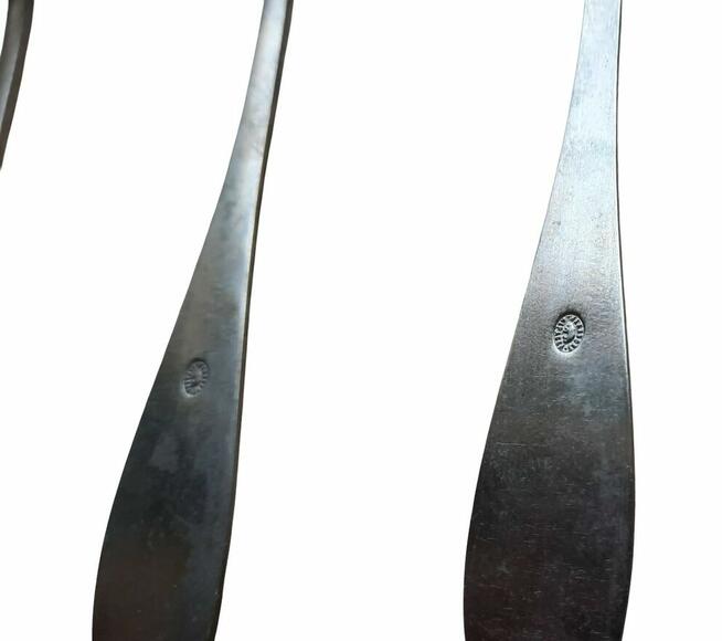 Łyżeczki Berndorf Austria komplet 6 szt, I pol. XX wieku