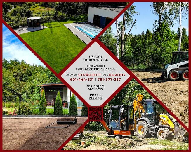 Projekt ogrodu Kompleksowa realizacja ogrodu | Flota Maszyn