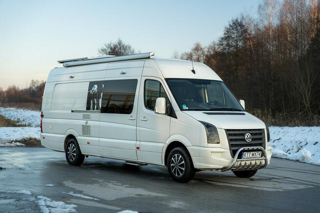 Volkswagen Crafter KAMPER / 2.0L 163KM / Bogato doposażony / Solary / Ogrzewanie postojow