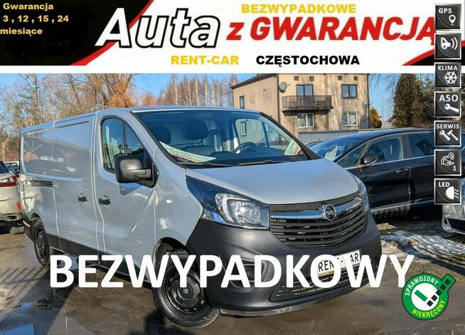 Opel Vivaro 1.6CDTi Long*125PS*Ciężarowy BUS 3-Osoby Bezwypadkowy Klima Serwis