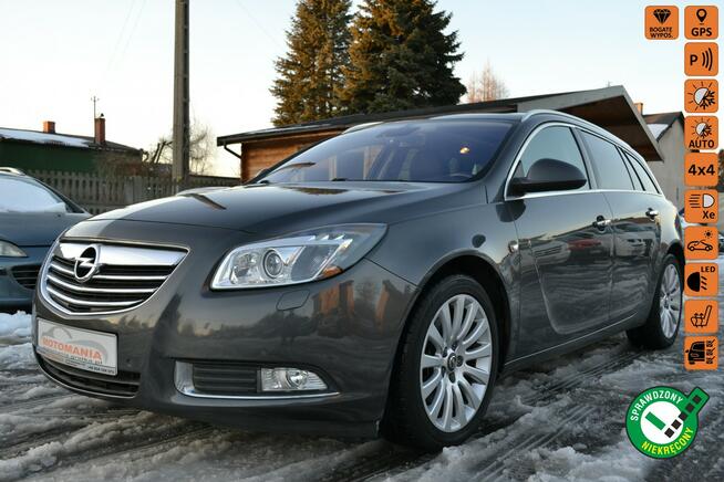 Opel Insignia 2.0T 221KM*Panorama*Nawigacja*skórzana tapicerka*Xenon*LED