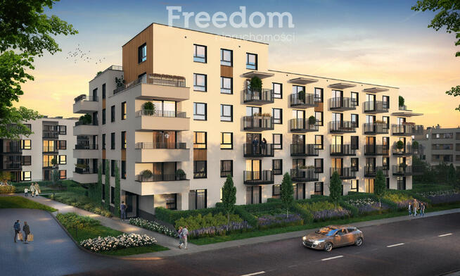 Nowoczesne 2pokojowe mieszkanie z ogródkiem