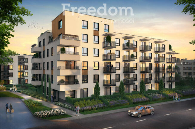 Nowoczesne 3 pokojowe mieszkanie z balkonem