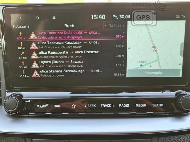 Mapy KIA Ceed Sportage Sorento Ceed Mapa 2025 Polskie Menu