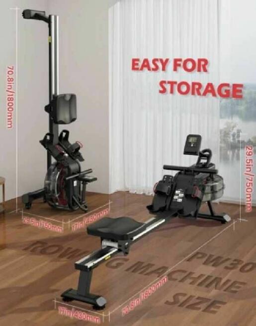 Wioślarz wodny fitness