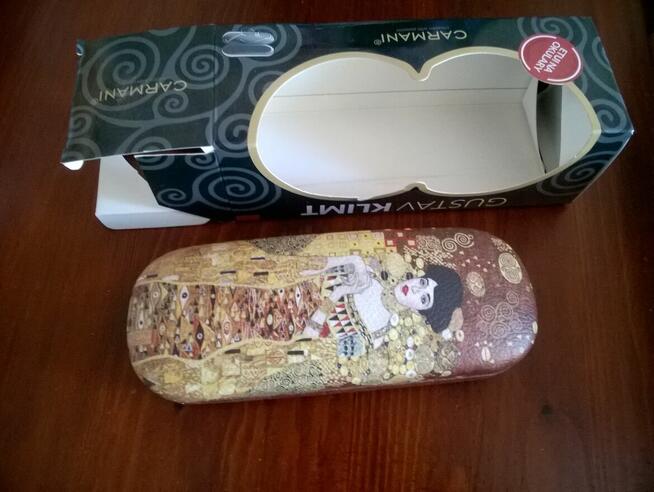 Etui na okulary z widokiem obrazu Klimta