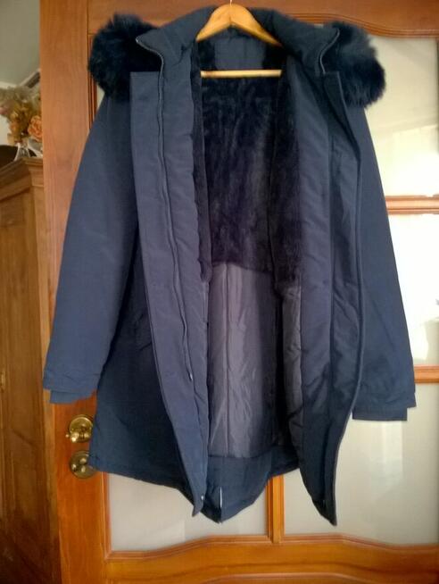 KURTKA PARKA, ZIMOWA, CIEPŁA, DŁUGA, WYGODNA