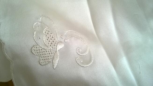 Zestaw eleganckiej bielizny naturalny jedwab, rozmiar L