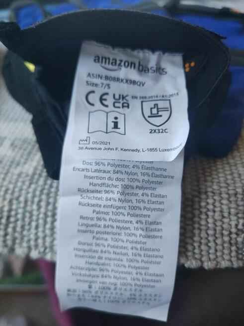 Rękawice robocze amazonbasics