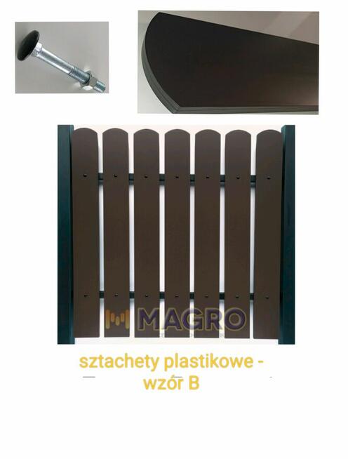 Sztachety plastikowe na ogrodzenia i balustrady - PRODUCENT