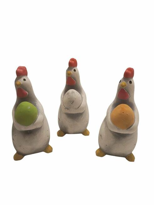 kurczak kura wielkanocna z jajkiem