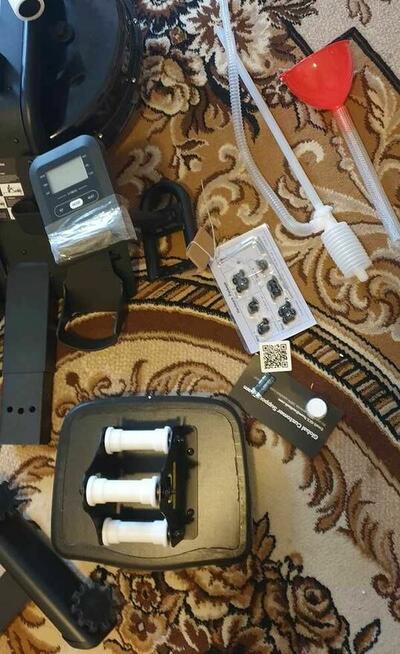 Wioślarz wodny fitness