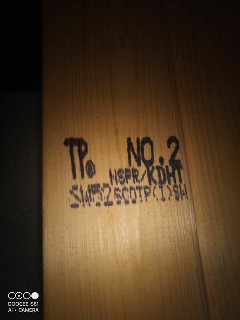 Podesty blaty rusztowania warszawskiego na ramę 158cm impr