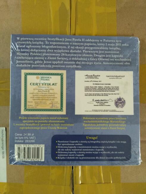 Mennica Polska 1 rocznica beatyfikacji