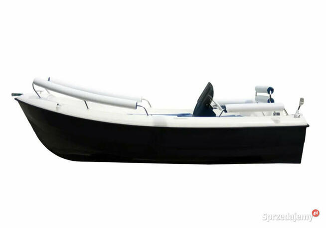 ŁÓDZ MOTOROWA FISH 400 Z KONSOLĄ I UKŁADEM KIEROWNICZYM