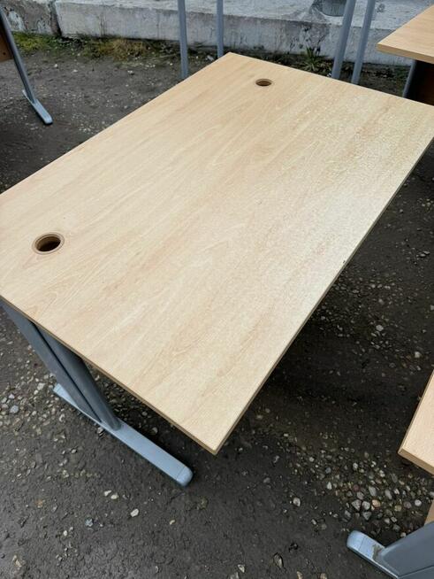 Biurko buk 160x80 blenda na nogi biurka stoły do biur domu