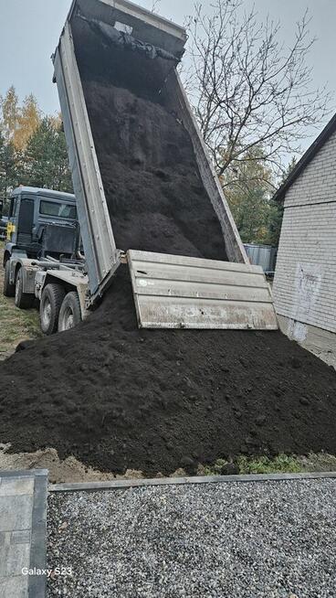 Ziemia ogrodowa i czarnoziem przesiany