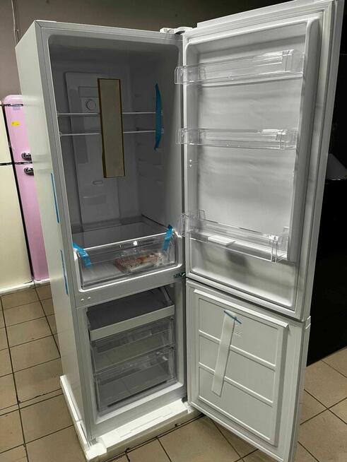 Lodówka wolnostojąca SHARP w czarnym szkle NO Frost!!