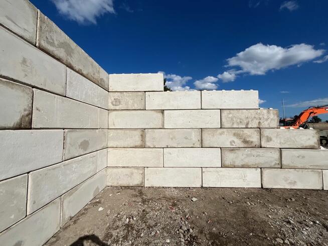 Bloki betonowe mur oporowy LEGO klocki klocek big block blok